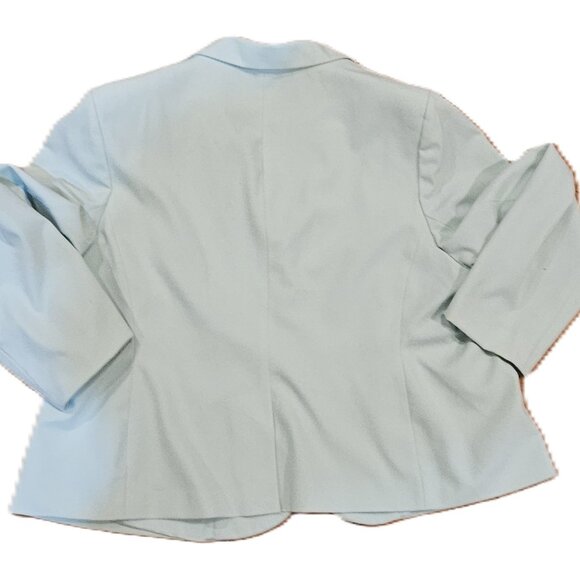 24W Calvin Klein Mint Green Blazer - Picture 3 of 3